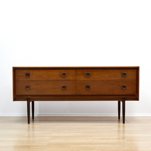 MID CENTURY WRIGHTON 4 DRAWER DRESSER