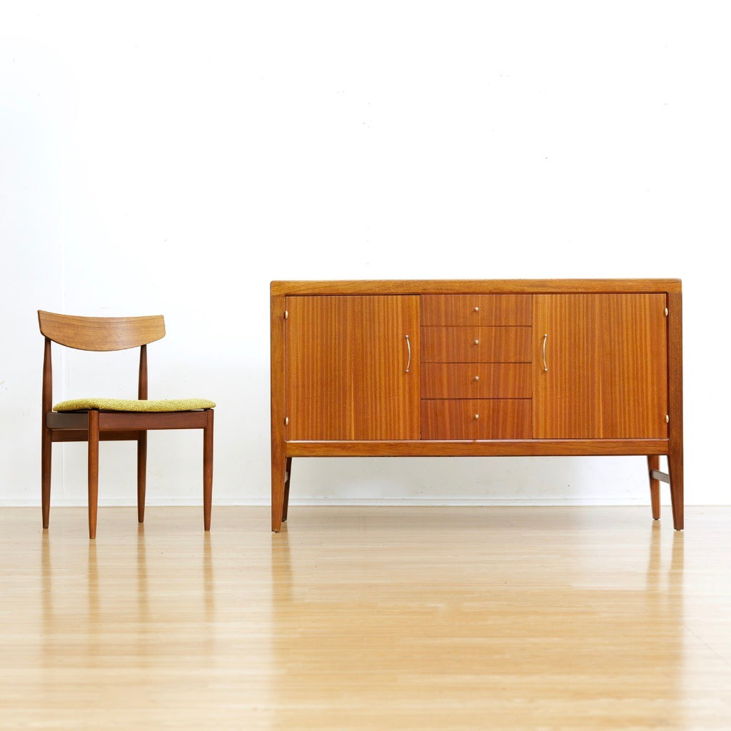 Mid Century Compact Buffet Credenza