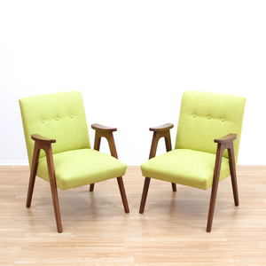 PAIR OF MID CENTURY 1950S COCKTAIL LOUNGE CHAIRS