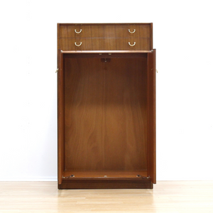 MID CENTURY ARMOIRE COAT CLOSET ARMOIRE BY E GOMME