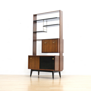 MID CENTURY LIBRENZA ROOM DIVIDER BOOKCASE BY E GOMME G PLAN