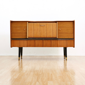 1960S LIQUOR CABINET CREDENZA BY BEAUTILITY OF LONDON