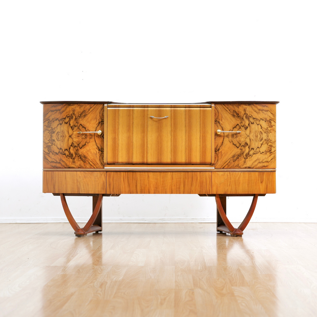 1950s Liquor Cabinet Credenza by Beautility of London