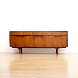 MID CENTURY ROSEWOOD CREDENZA BY MCINTOSH