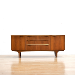 MID CENTURY TEAK CREDENZA BY SUTCLIFFE OF TODMORDEN