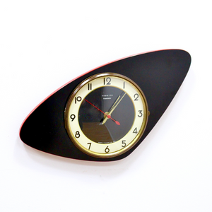 Reserved MID CENTURY FRENCH WALL CLOCK BY VEDETTE