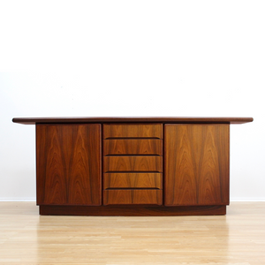 DANISH MODERN ROSEWOOD CREDENZA BY RASMUS