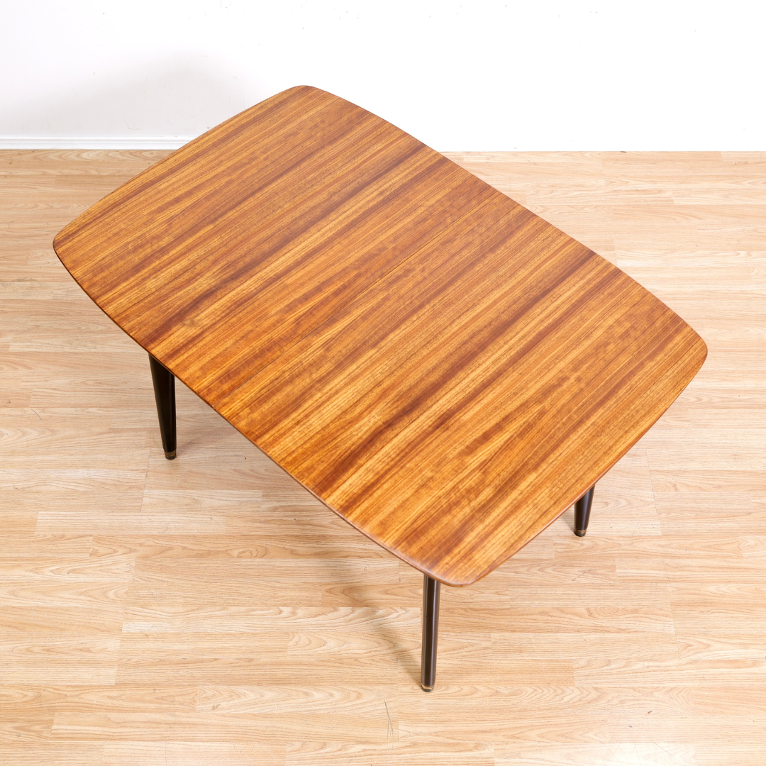 1950S DINING TABLE & BUTTERFLY CHAIRS BY BEAUTILITY FURNITURE