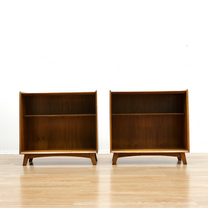 PAIR OF MID CENTURY BOOKCASES