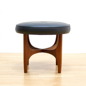 MID CENTURY VANITY STOOL BY G PLAN IN BLACK