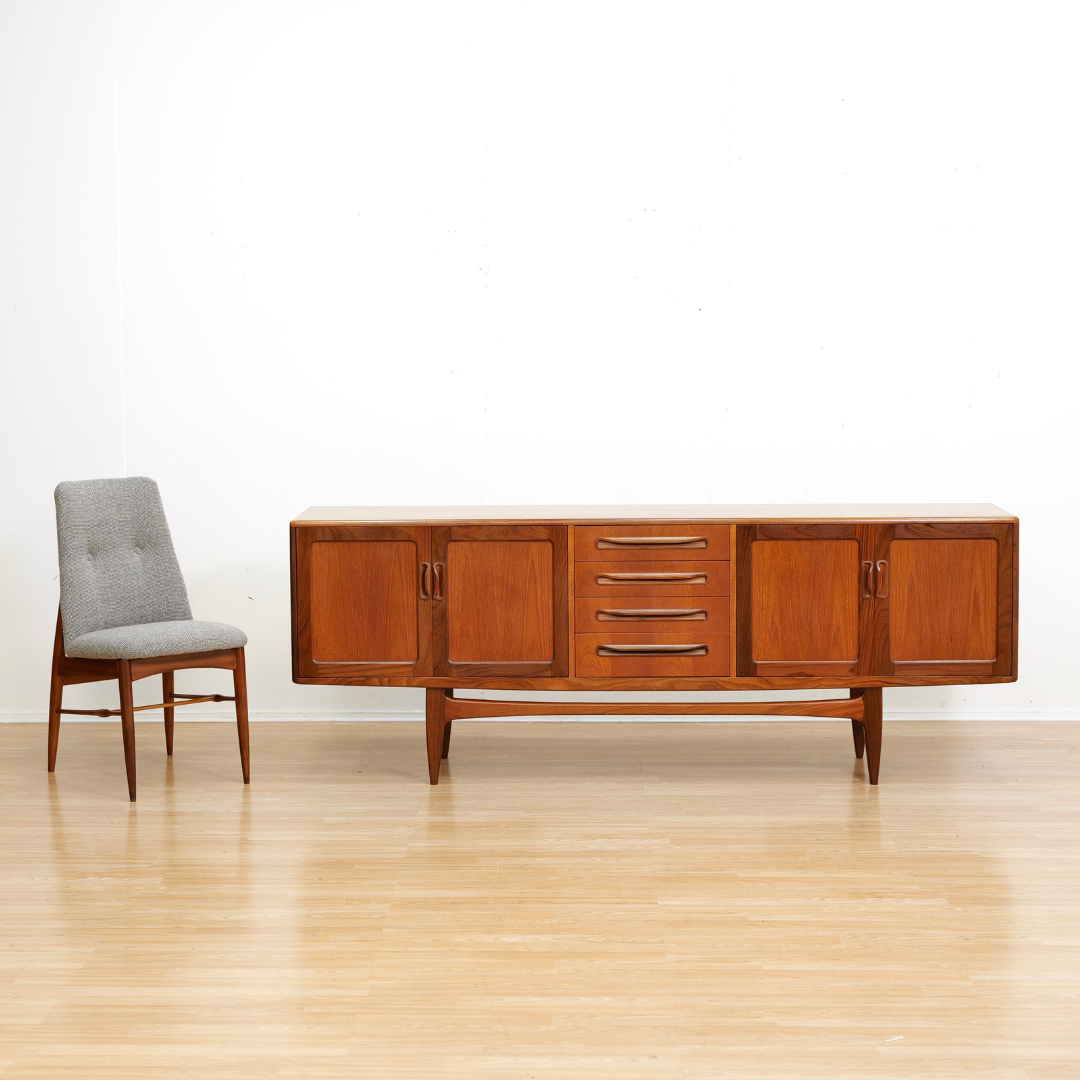 Reserved LONG MID CENTURY TEAK CREDENZA BY VB WILKINS FOR G PLAN