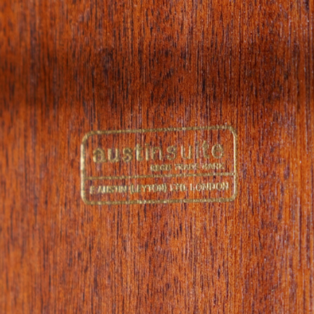 Mid Century Teak 1960s Armoire by Austinsuite