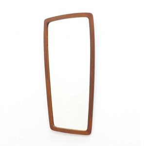 MID CENTURY TEAK MIRROR MADE IN DENMARK