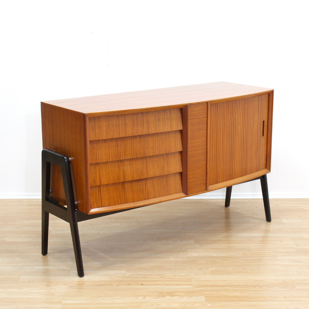 MID CENTURY CREDENZA BY HERBERT GIBBS FOR VESPER