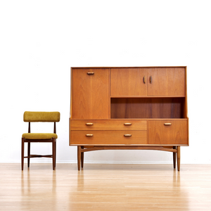 MID CENTURY DANISH RANGE TEAK CREDENZA BUFFET BY G PLAN
