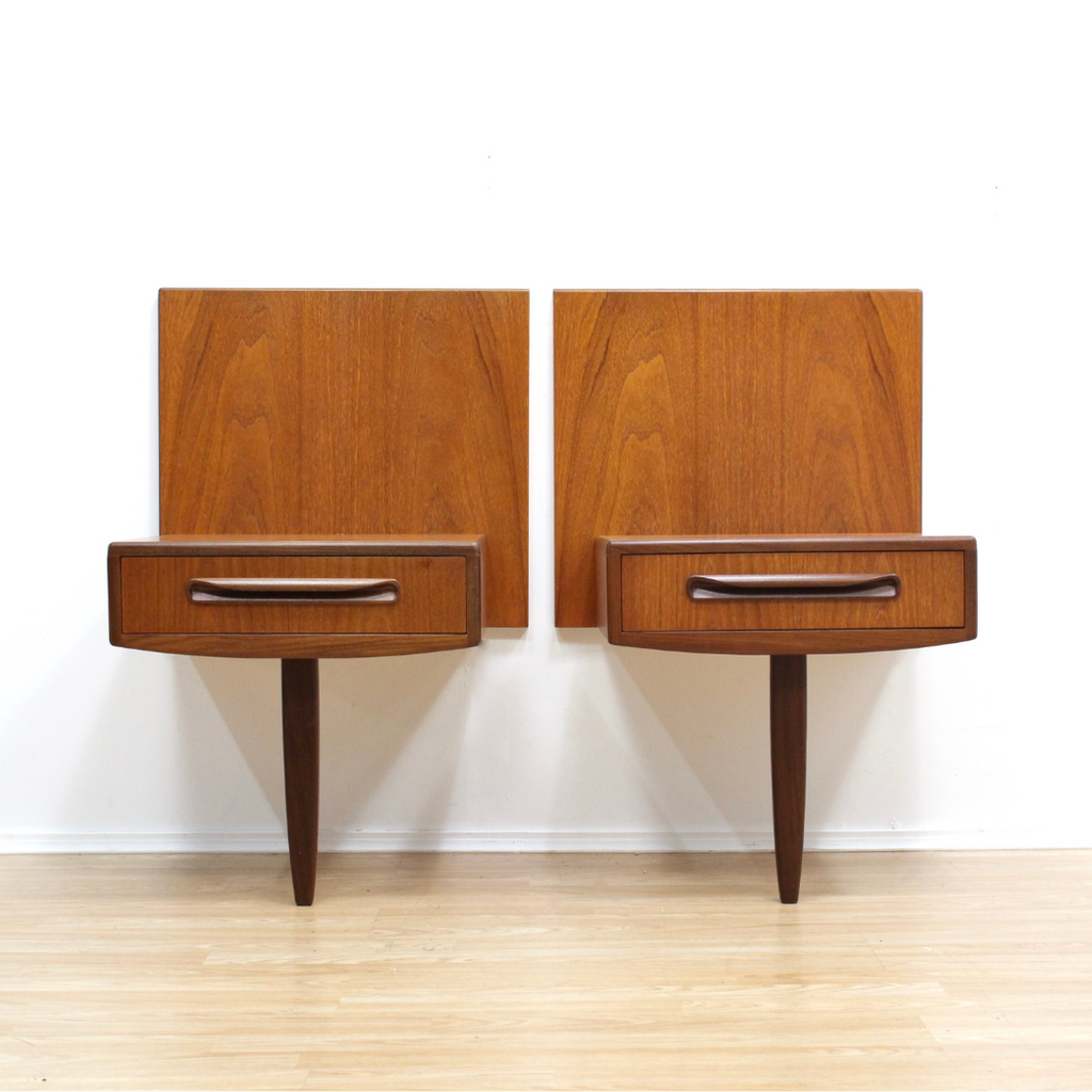 MID CENTURY NIGHTSTANDS BY VB WILKINS FOR G PLAN