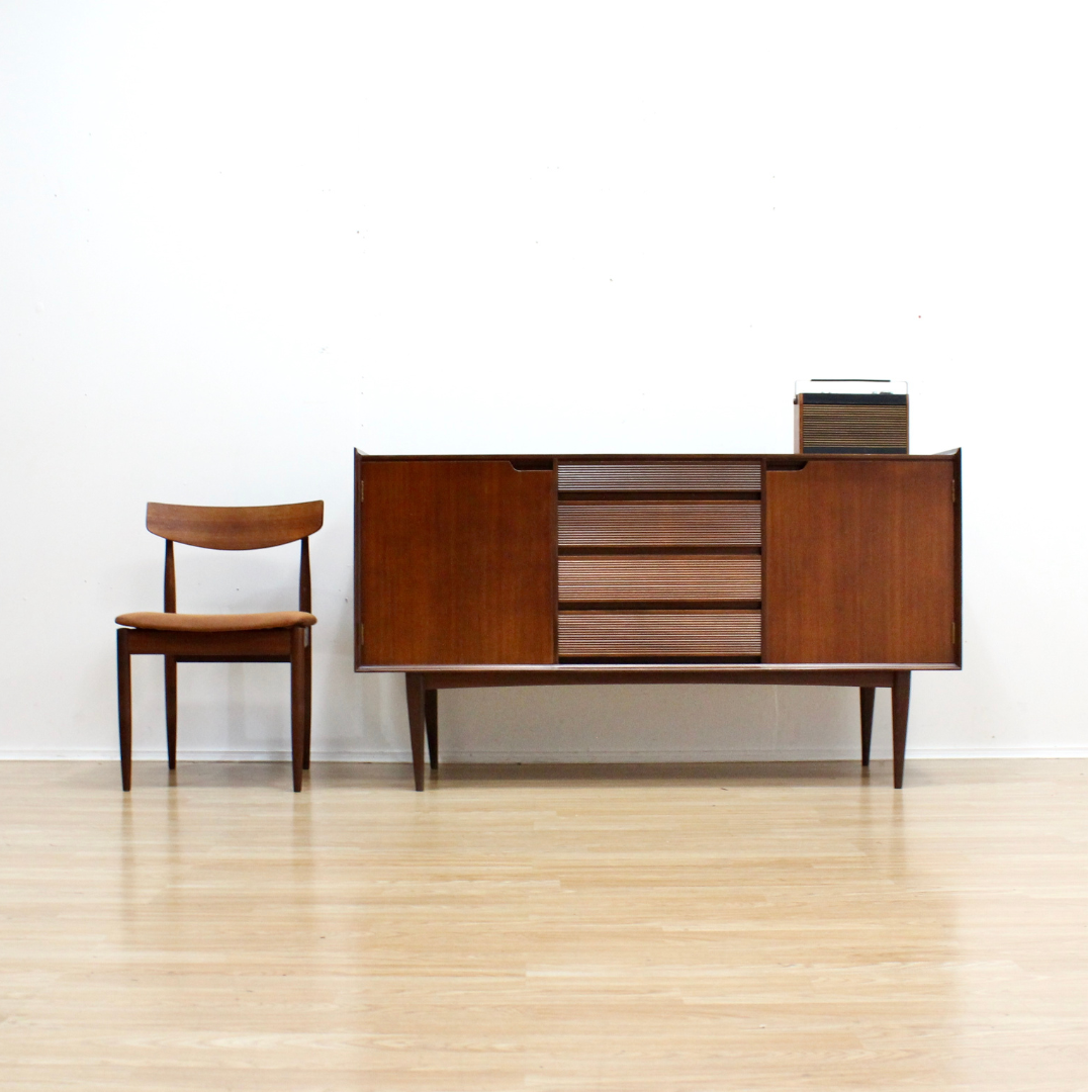 MID CENTURY CREDENZA BY RICHARD HORNBY FOR HEALS OF LONDON