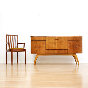Reserved 1950S WALNUT LIQUOR CABINET CREDENZA BY BEAUTILITY OF LONDON