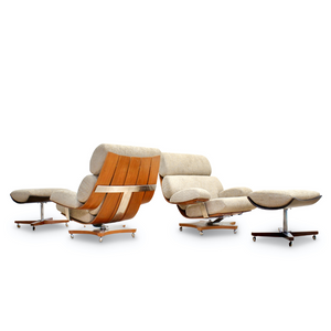 PAIR OF MID CENTURY HOUSEMASTER LOUNGE CHAIRS BY G PLAN