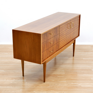 RESERVED - MID CENTURY CREDENZA  BY UNIFLEX FURNITURE