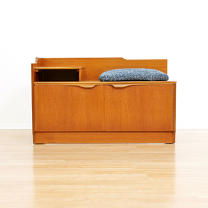 MID CENTURY ENTRYWAY BENCH BY SUTCLIFFE OF TODMORDEN