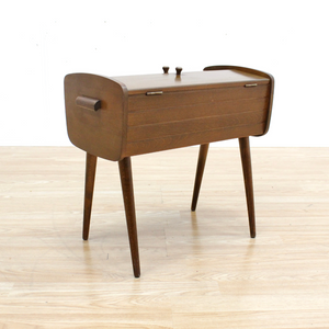 MID CENTURY ATOMIC DESIGN SEWING BOX