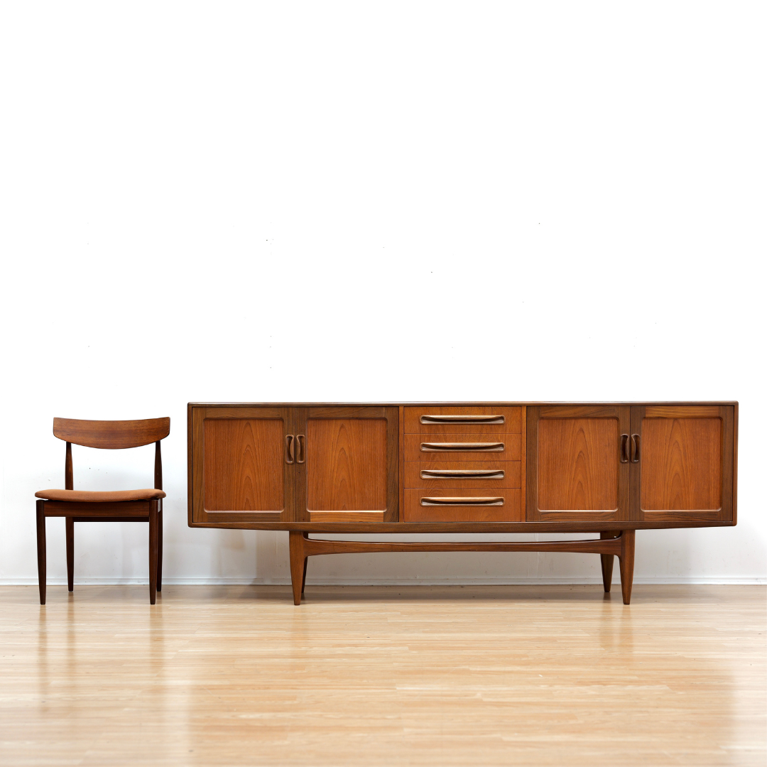 MID CENTURY FRESCO CREDENZA BY VB WILKINS FOR G PLAN