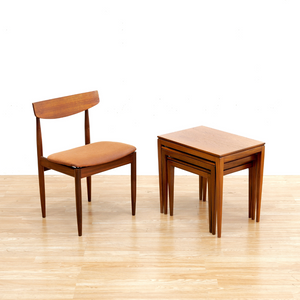 SET OF 1960S DANISH MODERN NESTING TABLES