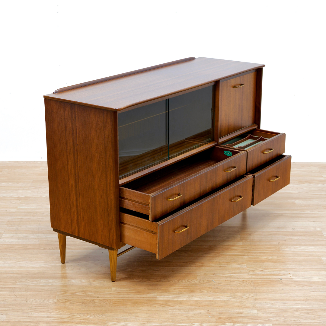 MID CENTURY BUFFET CREDENZA BY LEBUS FURNITURE