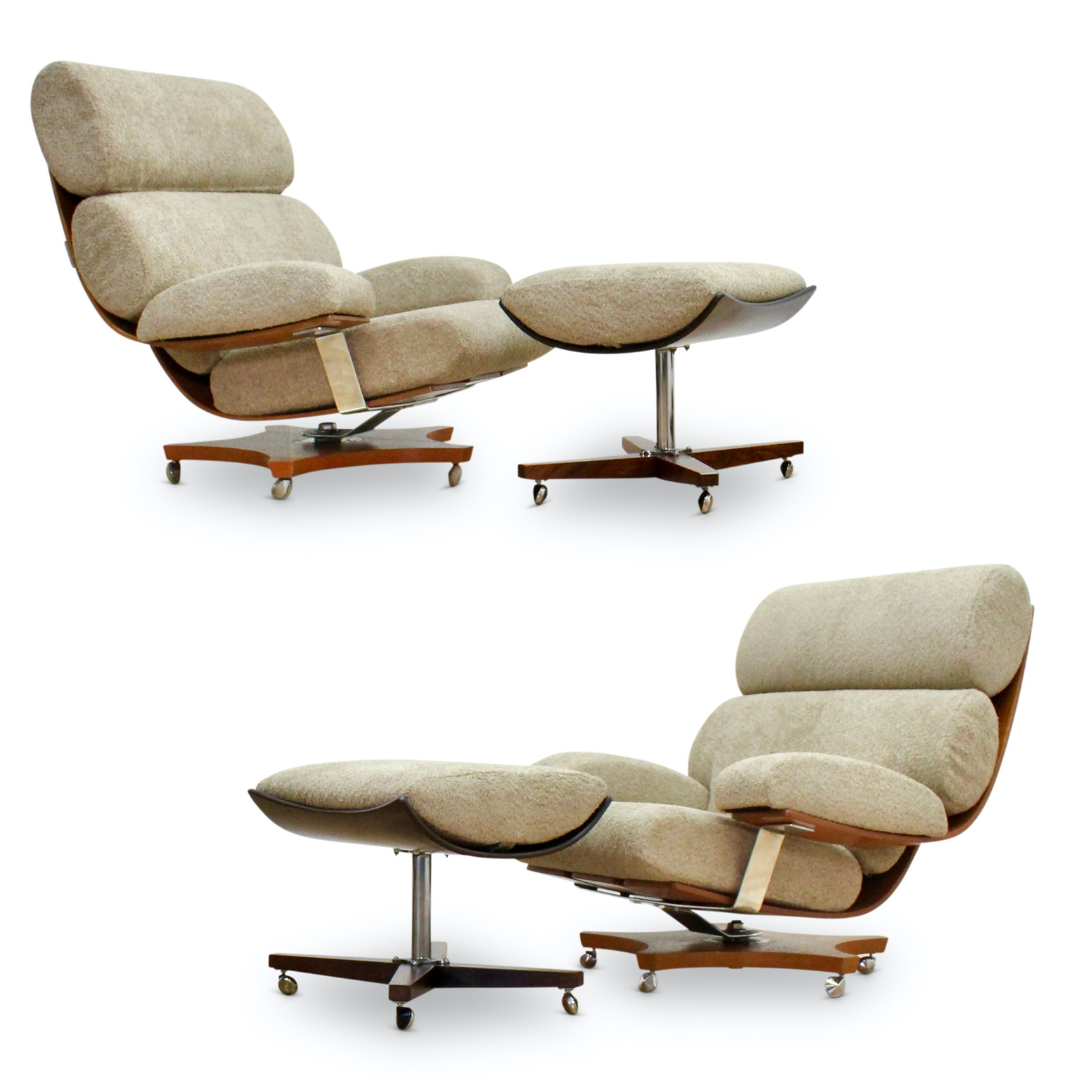 Pair of Mid Century Housemaster Lounge Chairs by G Plan