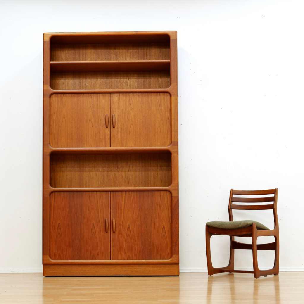 Reserved LARGE MID CENTURY DANISH TEAK BOOKCASE BY DYRLUND FURITURE