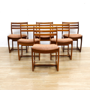 MID CENTURY DINING TABLE & CHAIRS BY PORTWOOD FURNITURE