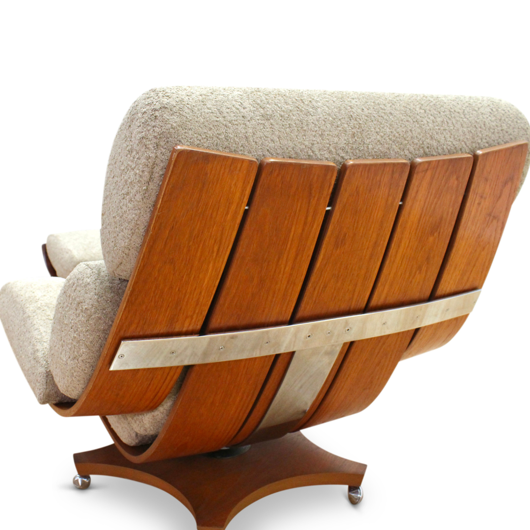 PAIR OF MID CENTURY HOUSEMASTER LOUNGE CHAIRS BY G PLAN