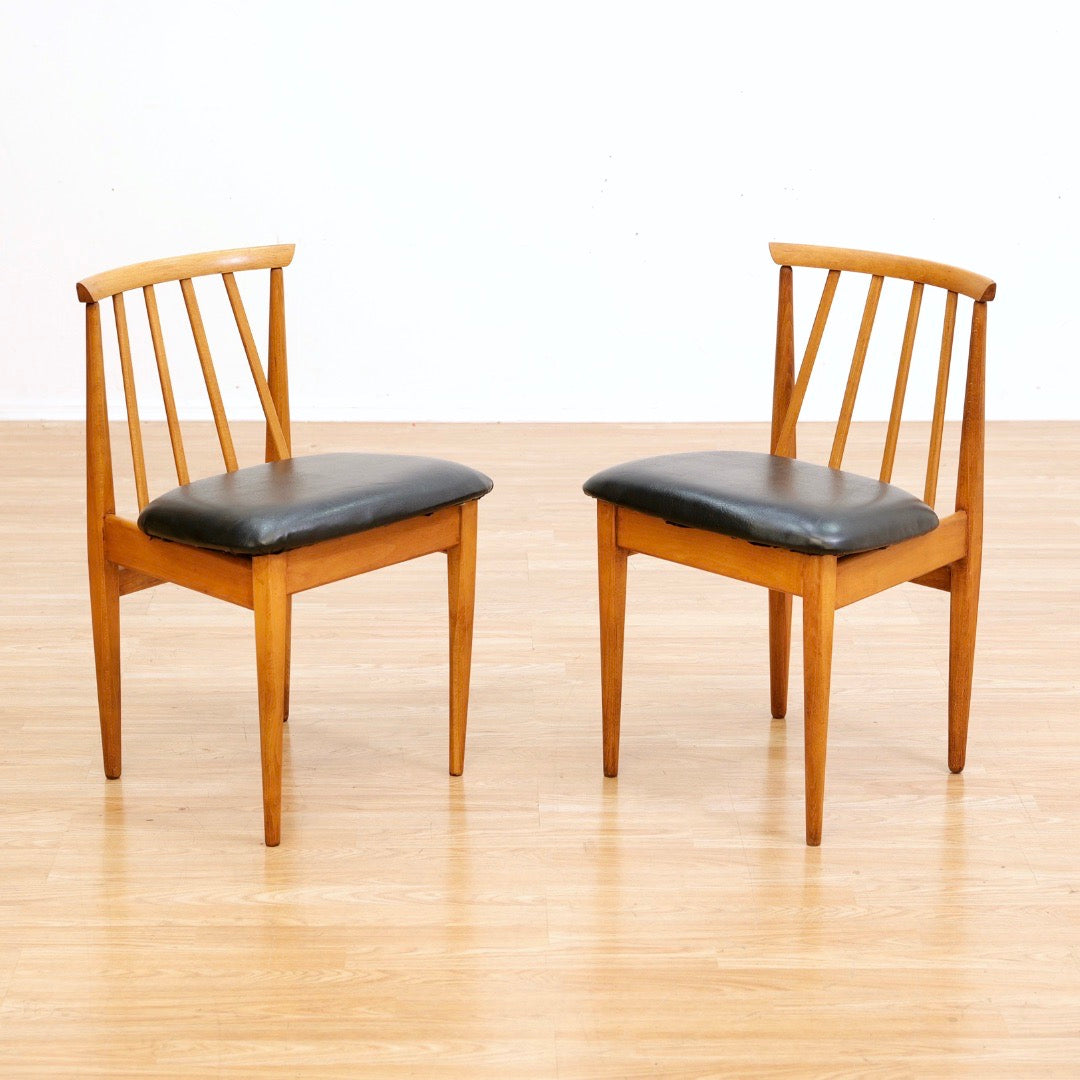MID CENTURY SPACE SAVING DINING SET AND CREDENZA BY ELLIOTS OF NEWBURY