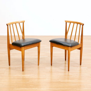 MID CENTURY SPACE SAVING DINING SET AND CREDENZA BY ELLIOTS OF NEWBURY