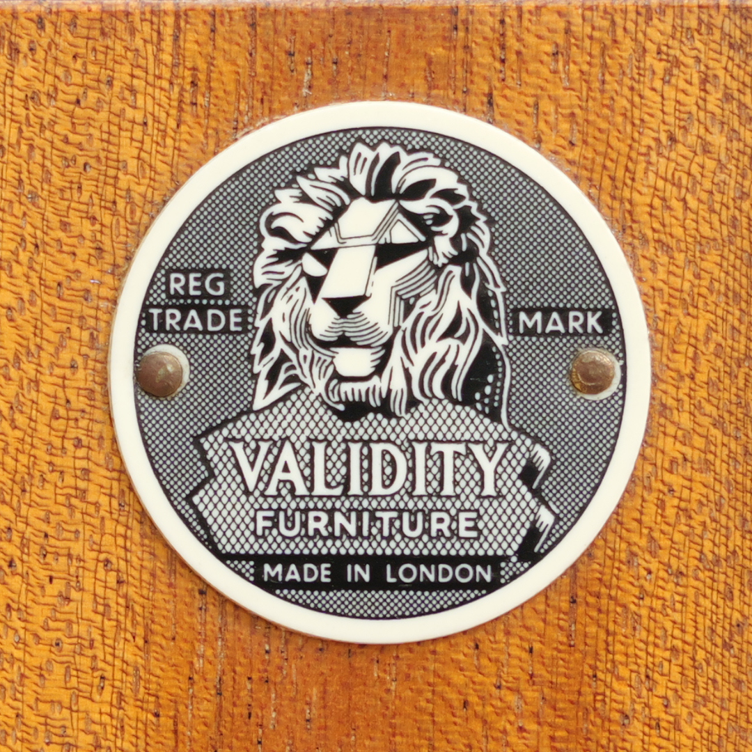 1950S ENGLISH DRY BAR LIQUOR CABINET BY VALIDITY OF LONDON