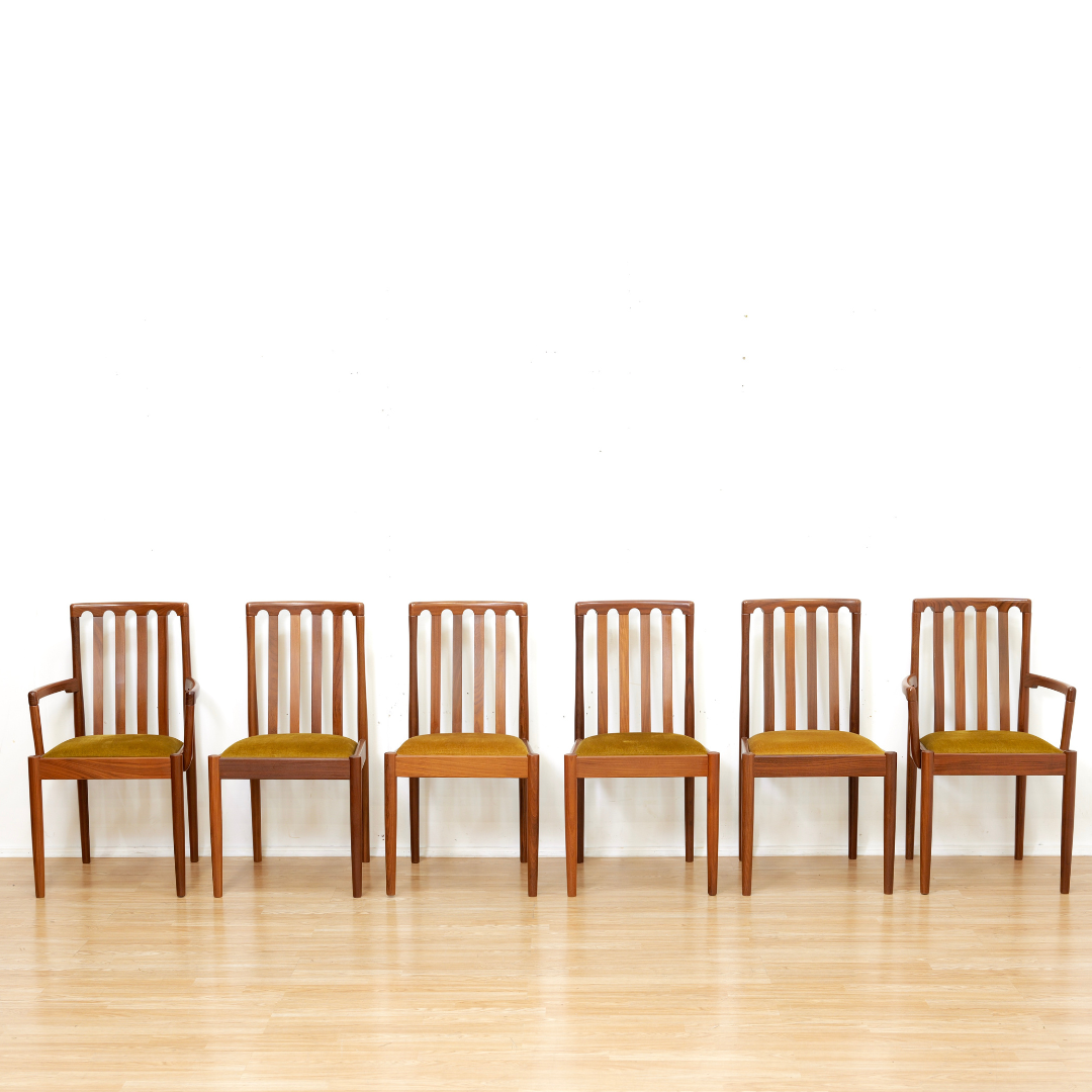 Reserved MID CENTURY DINING TABLE & CHAIR SET BY MEREDEW FURNITURE
