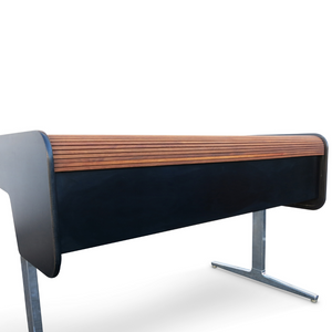 GEORGE NELSON FOR HERMAN MILLER ACTION OFFICE ROLL TOP DESK