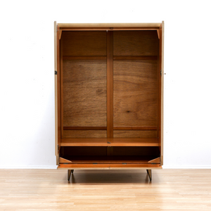 MID CENTURY ATOMIC 'LINK' ARMOIRE BY LEBUS