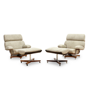 PAIR OF MID CENTURY HOUSEMASTER LOUNGE CHAIRS BY G PLAN