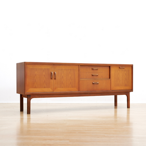 MID CENTURY SIERRA TEAK CREDENZA BY G PLAN