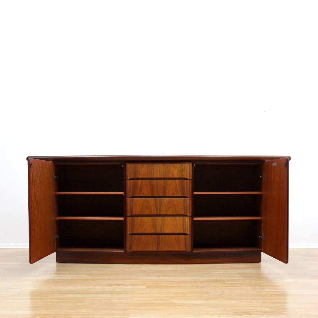 DANISH MODERN ROSEWOOD CREDENZA BY RASMUS