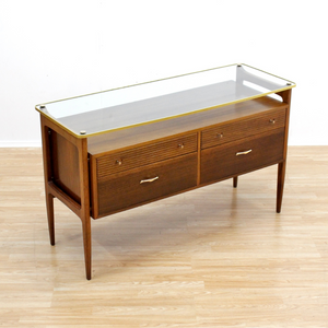 MID CENTURY DRESSER VANITY BY WRIGHTON FURNITURE