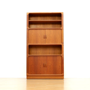 Reserved LARGE MID CENTURY DANISH TEAK BOOKCASE BY DYRLUND FURITURE