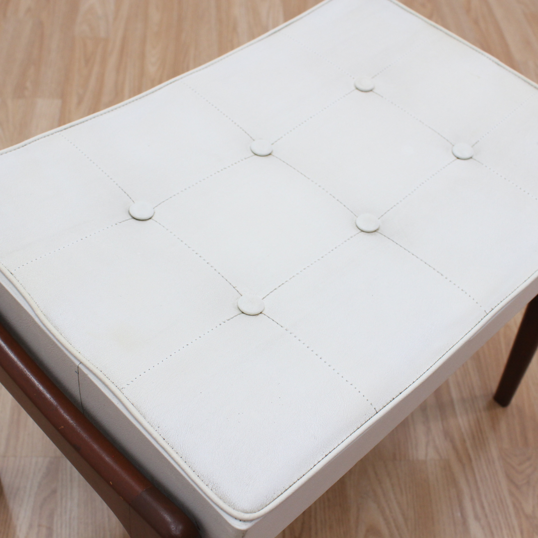 MID CENTURY VANITY STOOL BY  ELLIOTTS OF NEWBURY