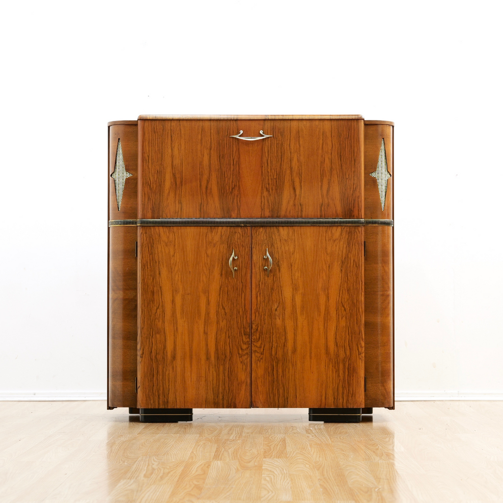 1950S ENGLISH DRY BAR LIQUOR CABINET BY VALIDITY OF LONDON