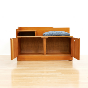 MID CENTURY ENTRYWAY BENCH BY SUTCLIFFE OF TODMORDEN