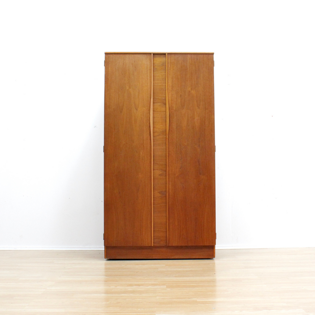 MID CENTURY TEAK ARMOIRE BY AUSTINSUITE