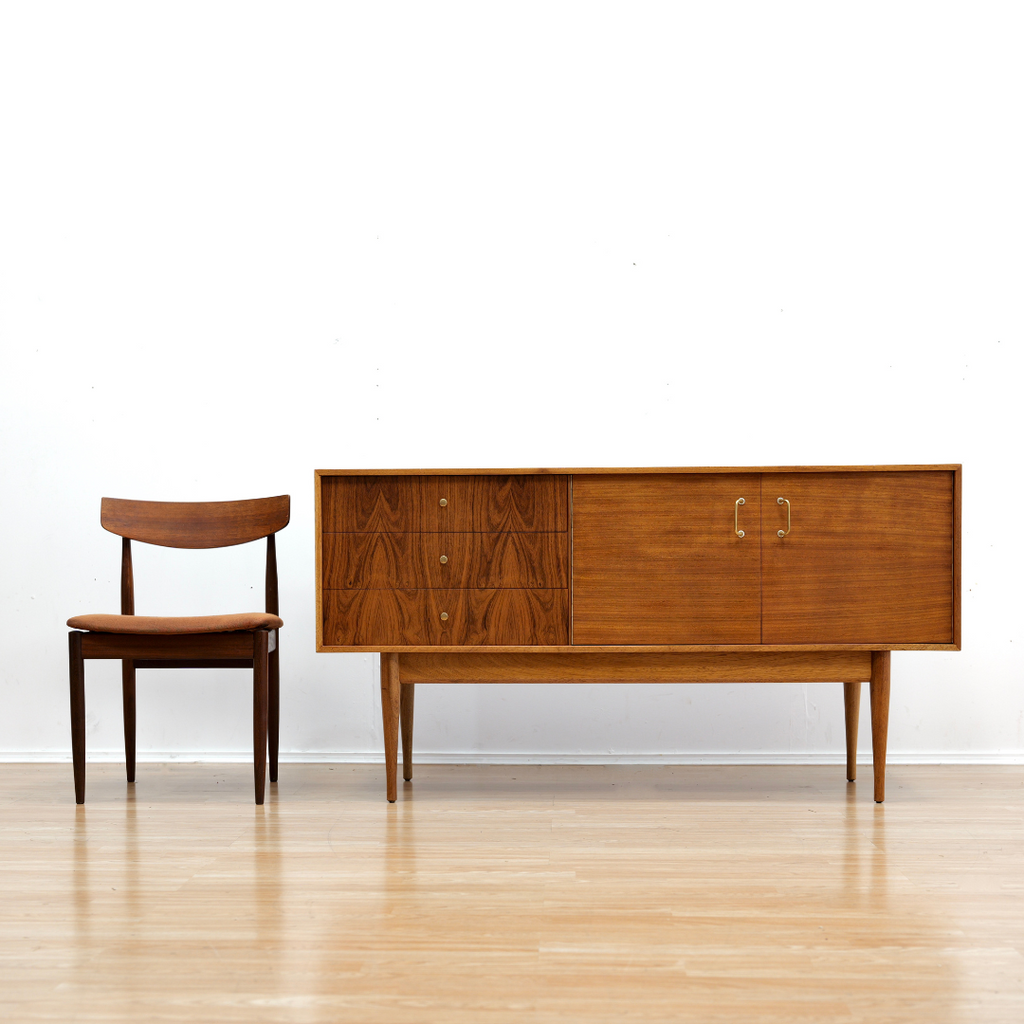 RESERVED - MID CENTURY CREDENZA  BY UNIFLEX FURNITURE