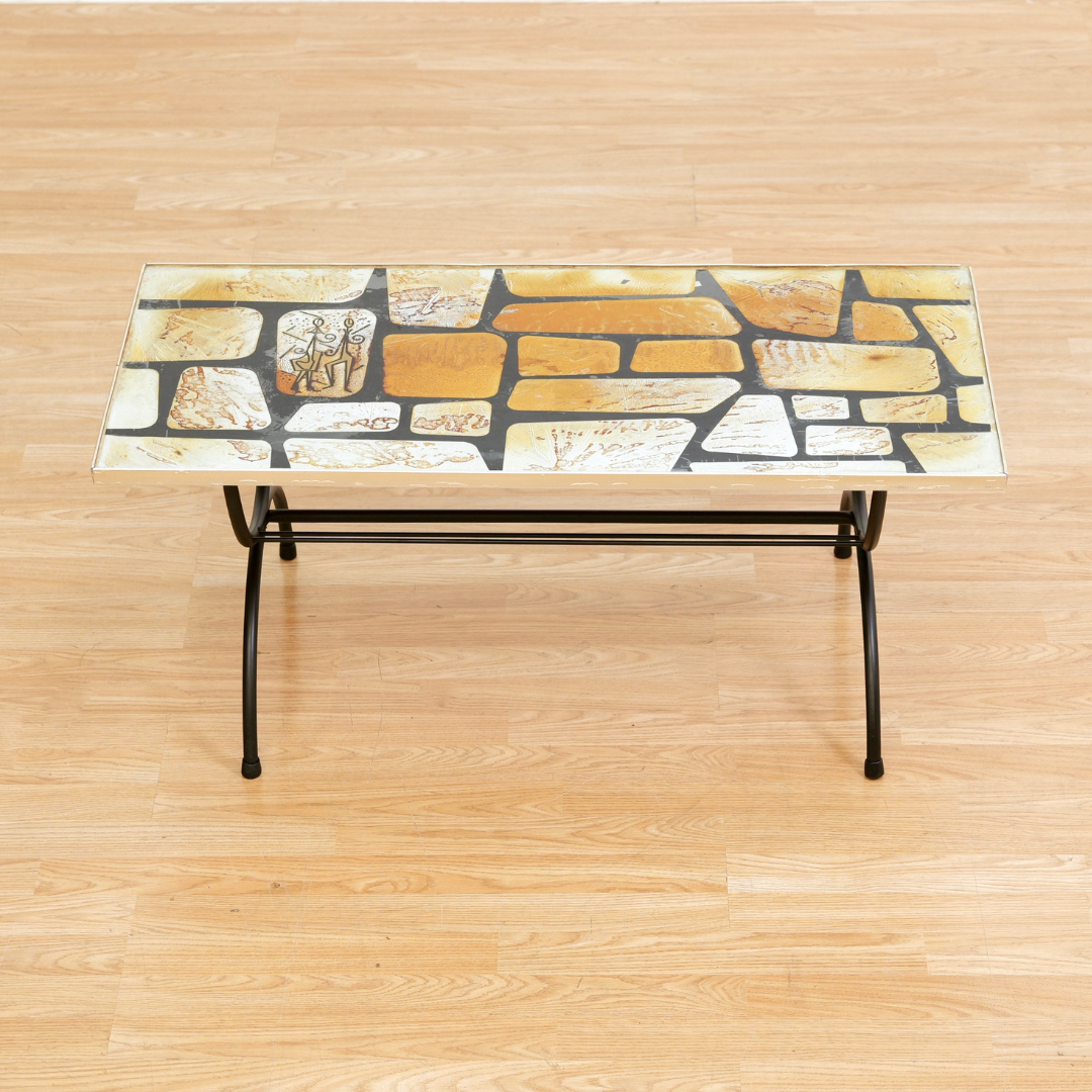 VINTAGE 1970S DESIGN COFFEE TABLE BY DENMOR OF LONDON